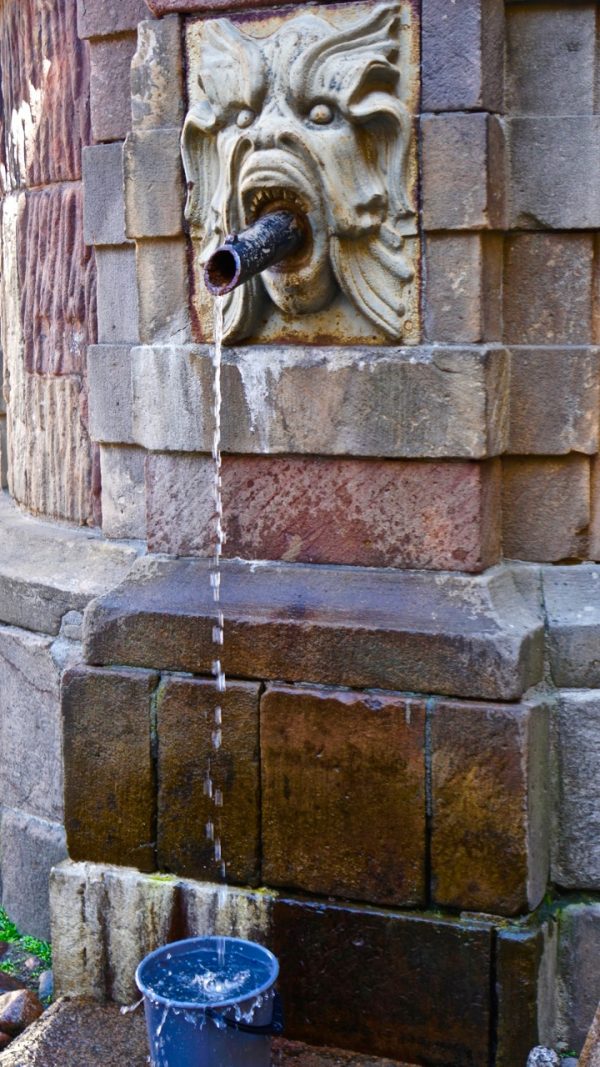 From the original fountain in the plaza of the Old Town